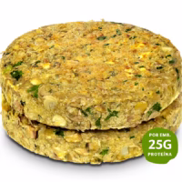 Burger de Lentilhas Da Horta - Comida Saudável de Origem Local